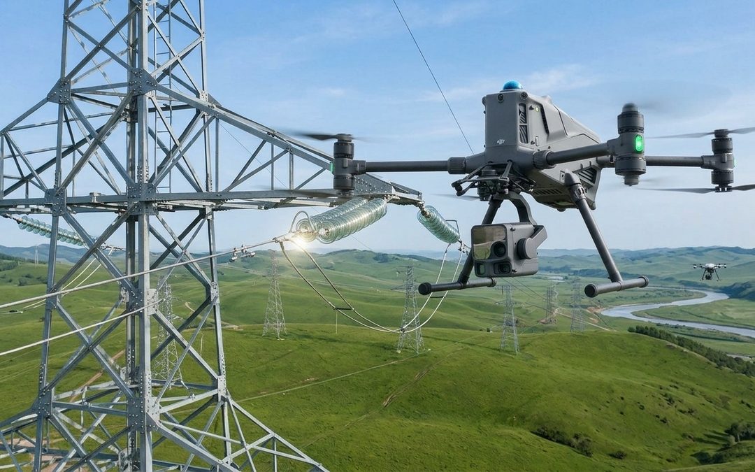 Inspección Fotogramétrica y Térmica con Drones en el Sector Eléctrico: Eficiencia, Seguridad y Continuidad Operativa