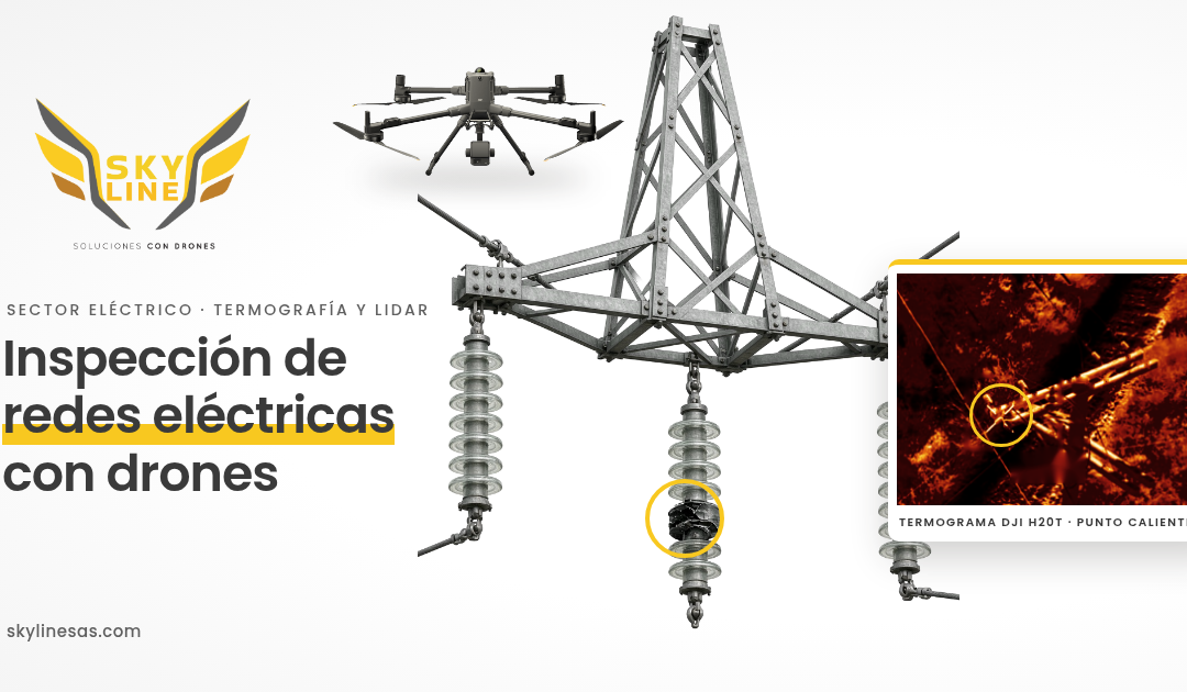 Inspección Fotogramétrica y Térmica con Drones en el Sector Eléctrico: Eficiencia, Seguridad y Continuidad Operativa